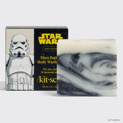 Star Wars™ & Kitsch Shea Butter Moisturizing Solid Body Wash - Stormtrooper Swirl