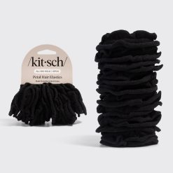 Black Petal Hair Elastics