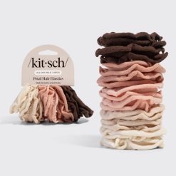 Blush Petal Hair Elastics