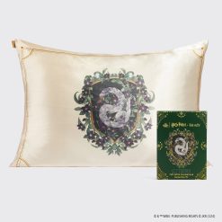 Kitsch x Harry Potter Satin Pillowcase in Slytherin